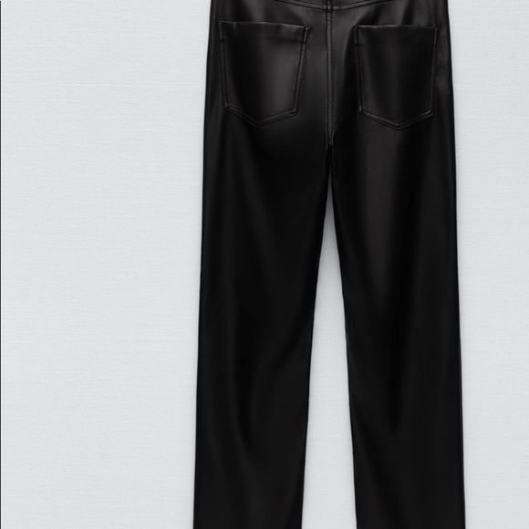 Never warn Zara pleather pants - Picture 2 of 3